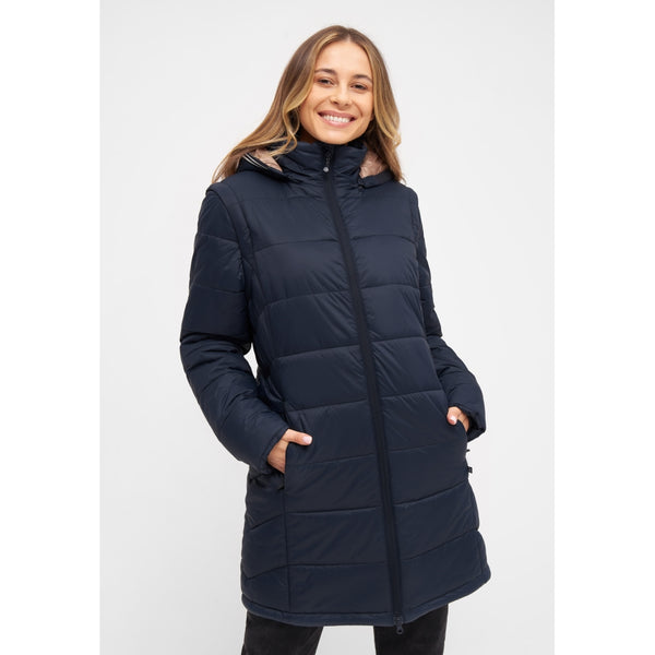 Sea Ranch Inez Puffa Coat Jackets and Coats 4001 Dark Navy