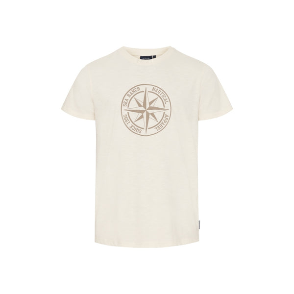 Sea Ranch Jake Tee T-shirt Short Sleeve Tee 1002 Ecru