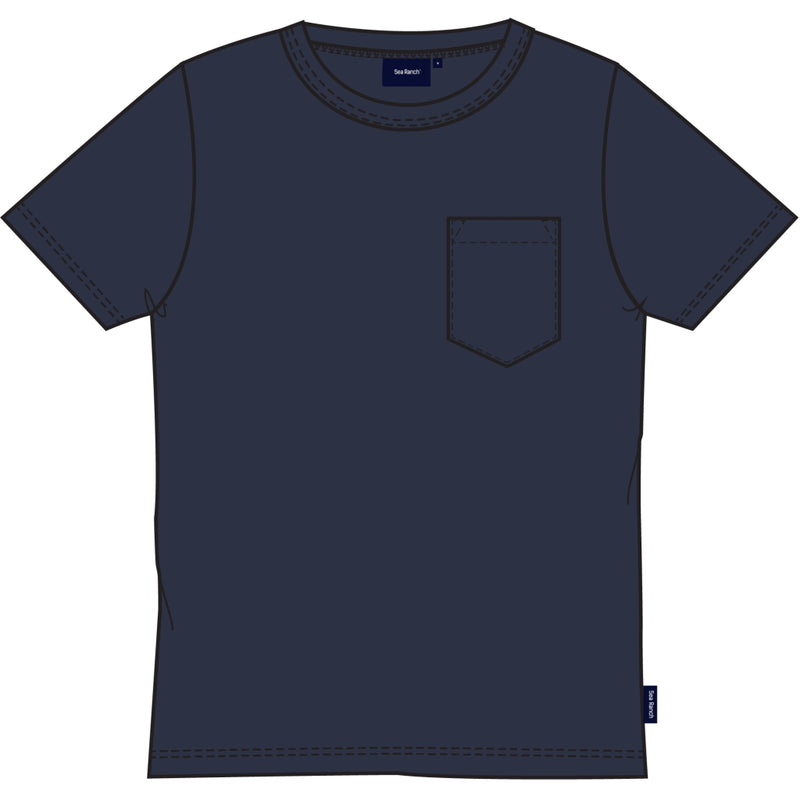 Sea Ranch Jalte T-shirt Short Sleeve Tee 4000 SR Navy