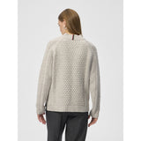 Redgreen Women Jamie Roll Neck Knit 420 Off White Melange