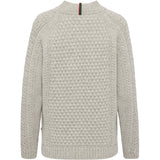 Redgreen Women Jamie Roll Neck Knit 420 Off White Melange