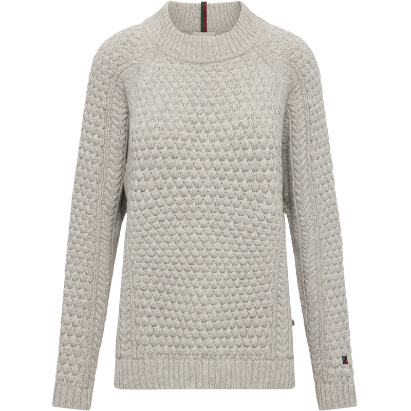 Redgreen Women Jamie Roll Neck Knit 420 Off White Melange