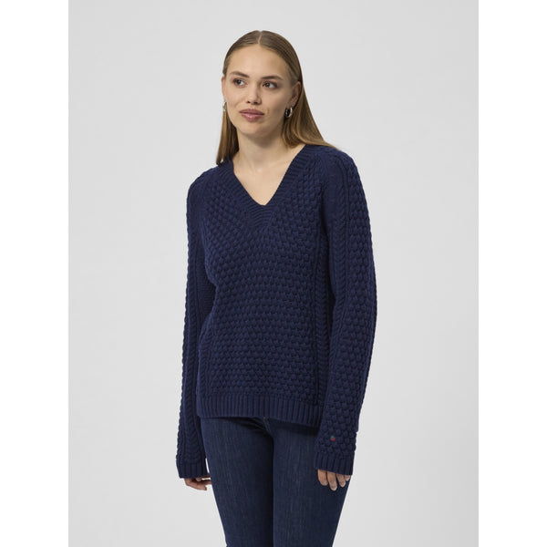 Redgreen Women Jamile Bobble Knit Knit 068 Navy