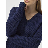 Redgreen Women Jamile Bobble Knit Knit 068 Navy