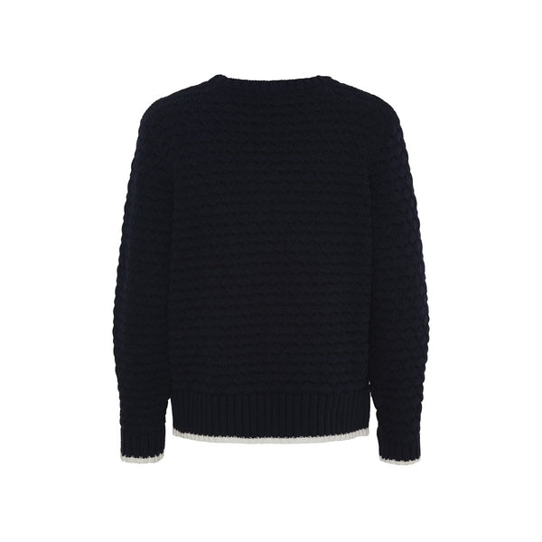 Sea Ranch Janey bubble Knit Knit 4000 SR Navy