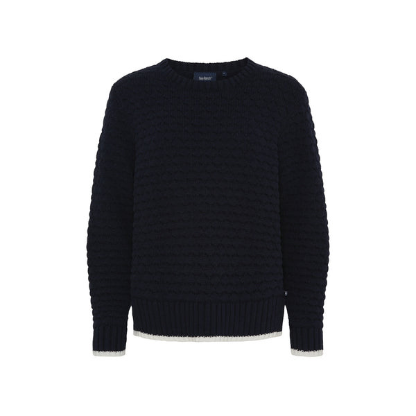 Sea Ranch Janey bubble Knit Knit 4000 SR Navy