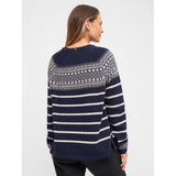 Redgreen Women Jeta Crew Neck Knit Knit 468 Navy