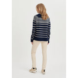 Redgreen Women Jeta Crew Neck Knit Knit 468 Navy