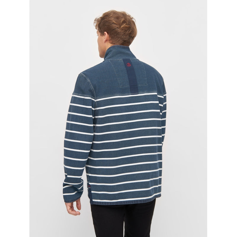 Sea Ranch Jock Half Zip Sweatshirt Sweats 4008 SR Navy/Pearl