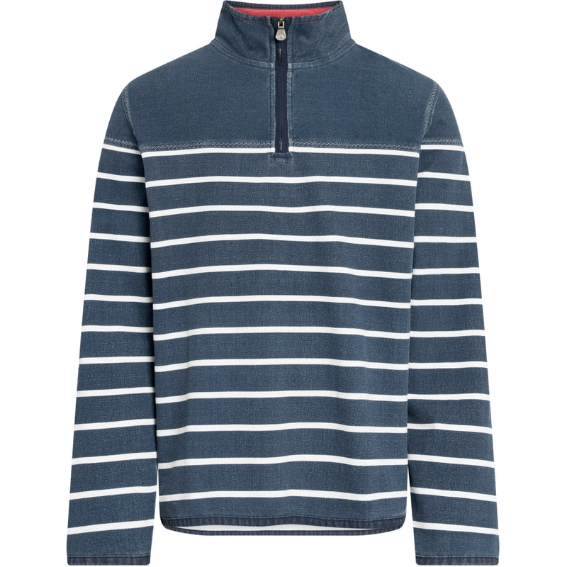 Sea Ranch Jock Half Zip Sweatshirt Sweats 4008 SR Navy/Pearl