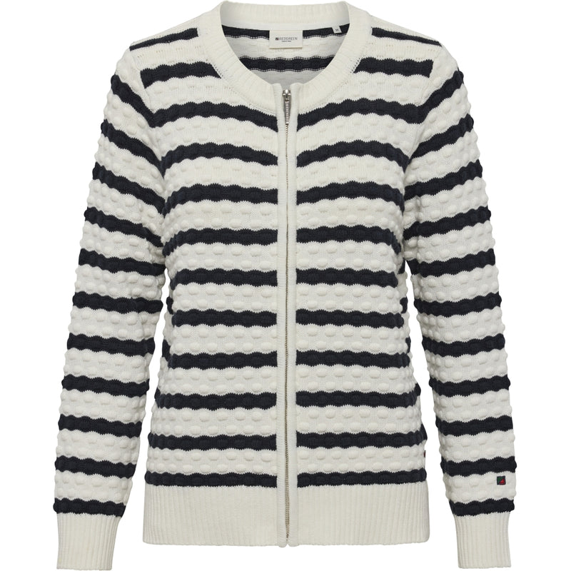 Redgreen Women Joye Knit Knit 120 Off White Stripe