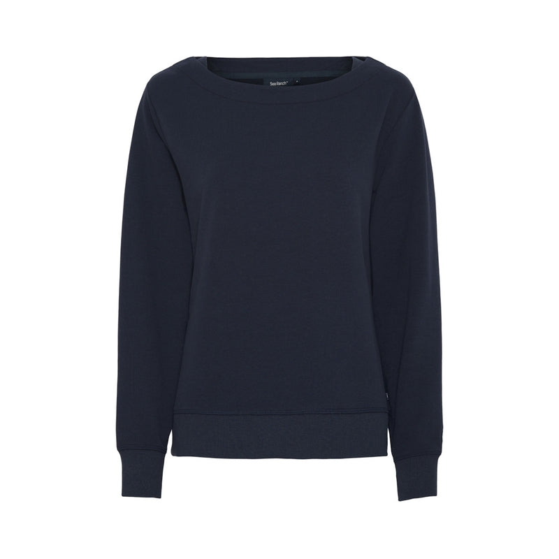 Sea Ranch Judy Boatneck Sweat Sweats 4000 SR Navy