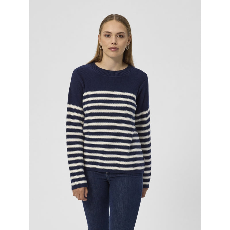 Redgreen Women Karoline Knit Knit 168 Navy Stripe