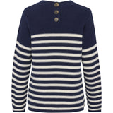 Redgreen Women Karoline Knit Knit 168 Navy Stripe