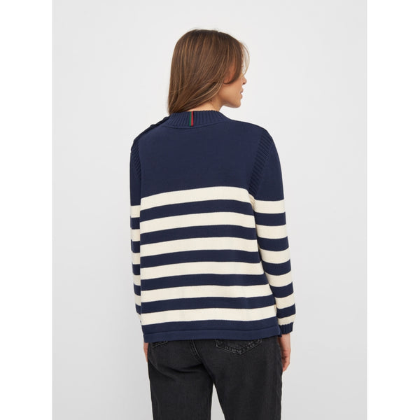 Redgreen Women Kathleen Knit Knit 169 Dark Navy Stripe