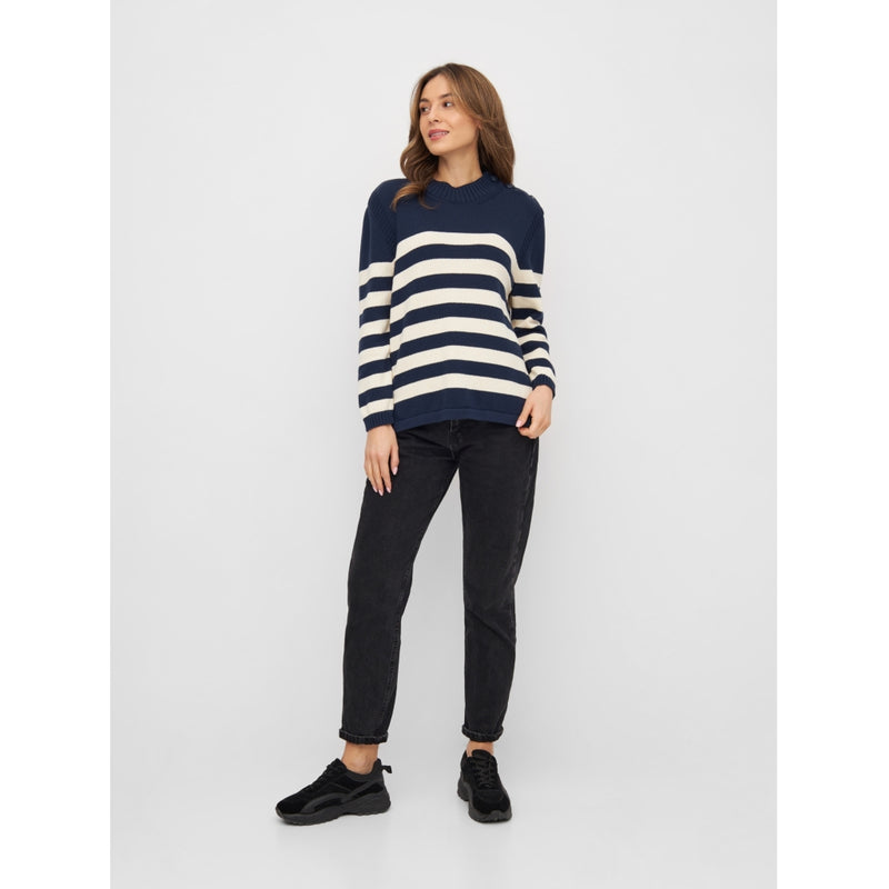 Redgreen Women Kathleen Knit Knit 169 Dark Navy Stripe
