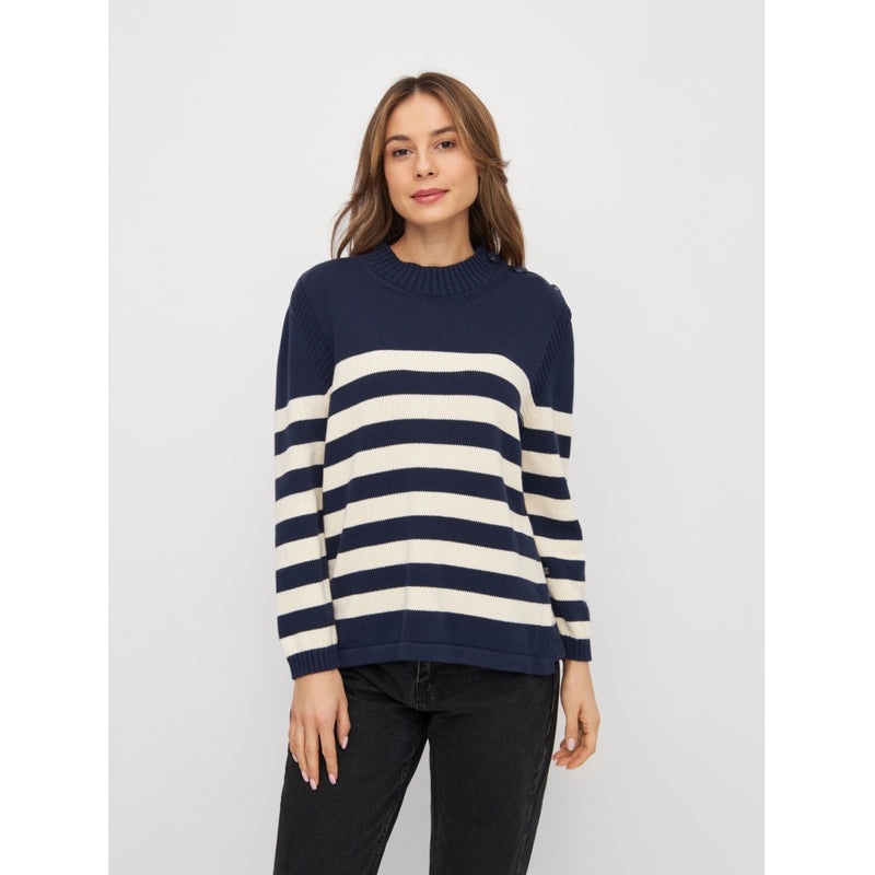 Redgreen Women Kathleen Knit Knit 169 Dark Navy Stripe