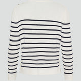 Redgreen Women Ketty Knit Knit 120 Off White Stripe