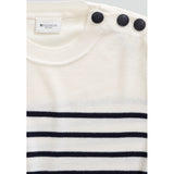 Redgreen Women Ketty Knit Knit 120 Off White Stripe