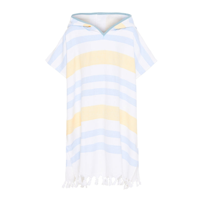 Sea Ranch Kids Bondi Beach Poncho Towels 2015 Corn/White
