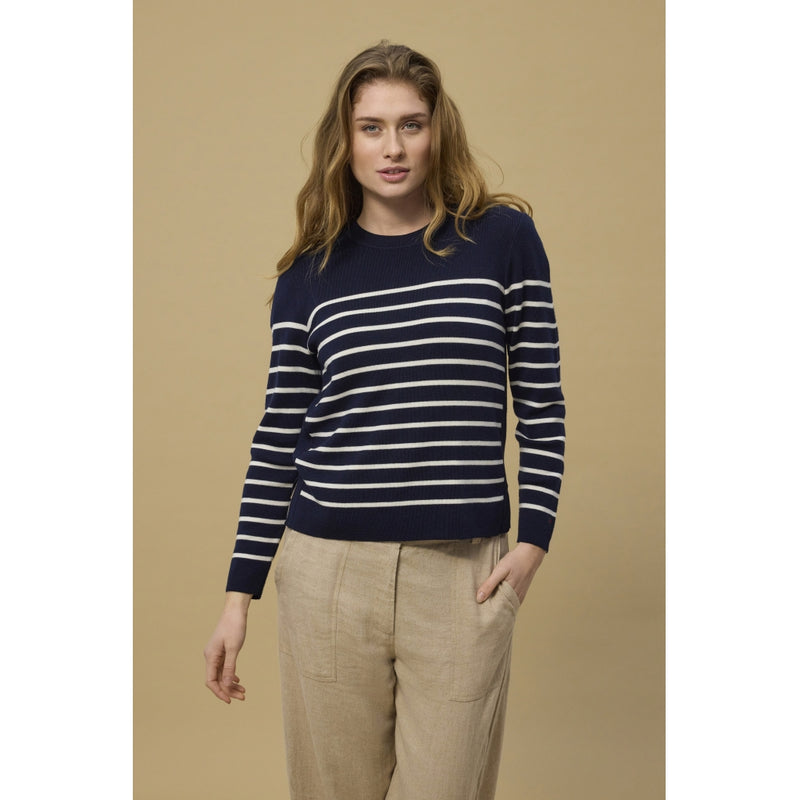 Redgreen Women Kirsty Knit Knit 169 Dark Navy Stripe