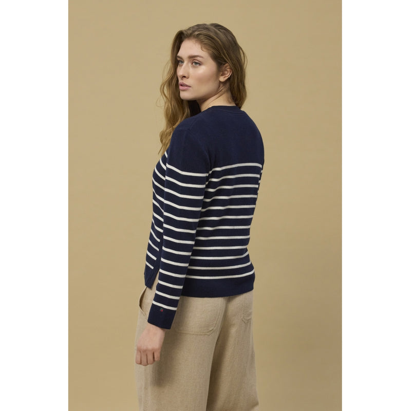 Redgreen Women Kirsty Knit Knit 169 Dark Navy Stripe