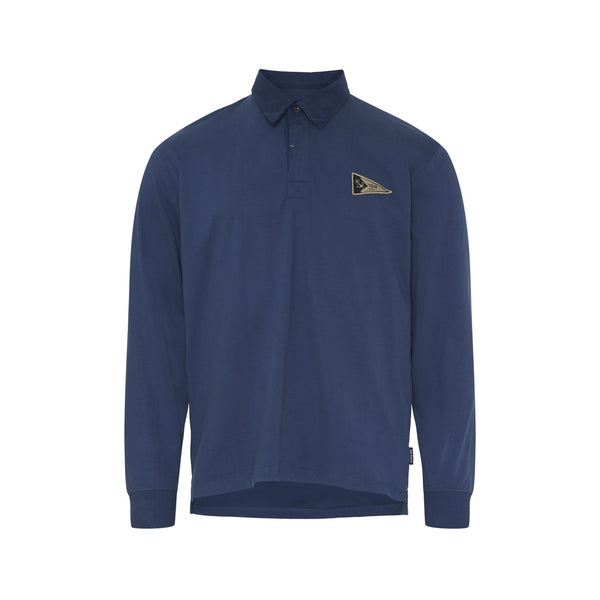 Sea Ranch Klaes Rugby Long Sleeve Tee 4187 Insignia Blue