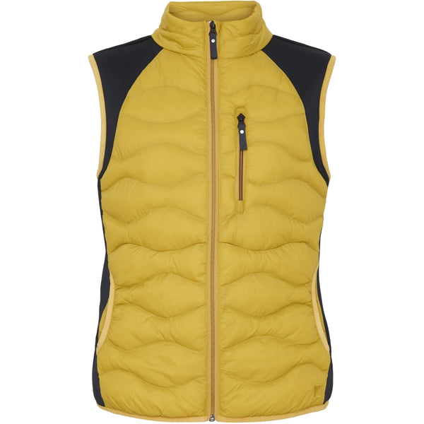 Redgreen Women Lady Vest Vest 037 Mid Yellow