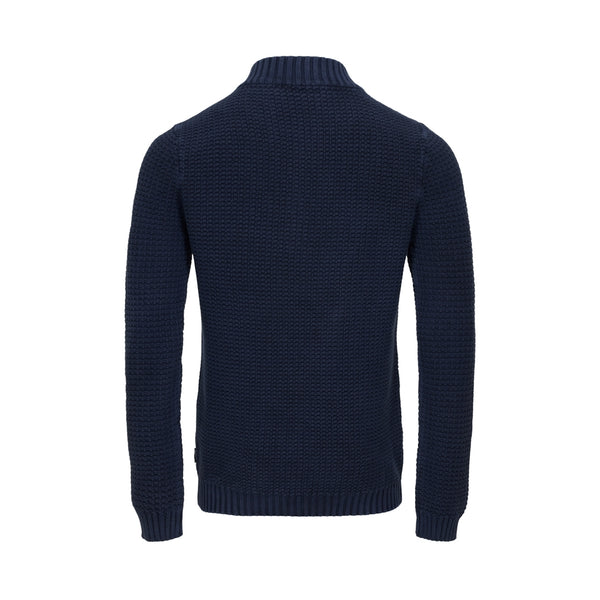 Sea Ranch Lance Knit Half Zip Knit 4001 Dark Navy