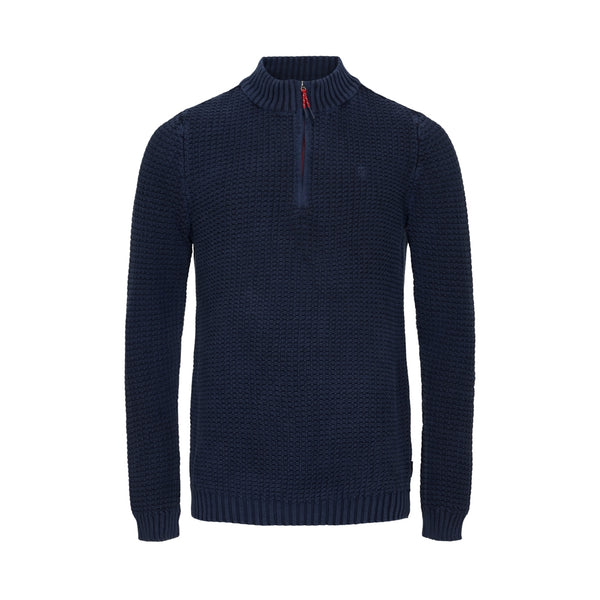 Sea Ranch Lance Knit Half Zip Knit 4001 Dark Navy