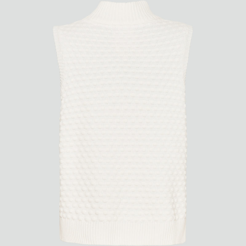 Redgreen Women Laurra Knit Vest Knit 020 Off White