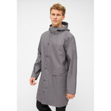 Sea Ranch Leon Light Weight PU Raincoat Jackets and Coats 9037 Concrete