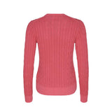 Sea Ranch Leonora Long Sleeve Knit Sweater Knit 3070 Carmine Rose