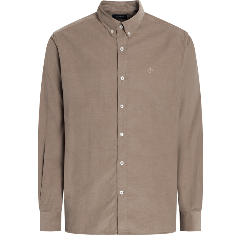 Sea Ranch Lester Baby Cord Shirt Shirts 4149 Khaki