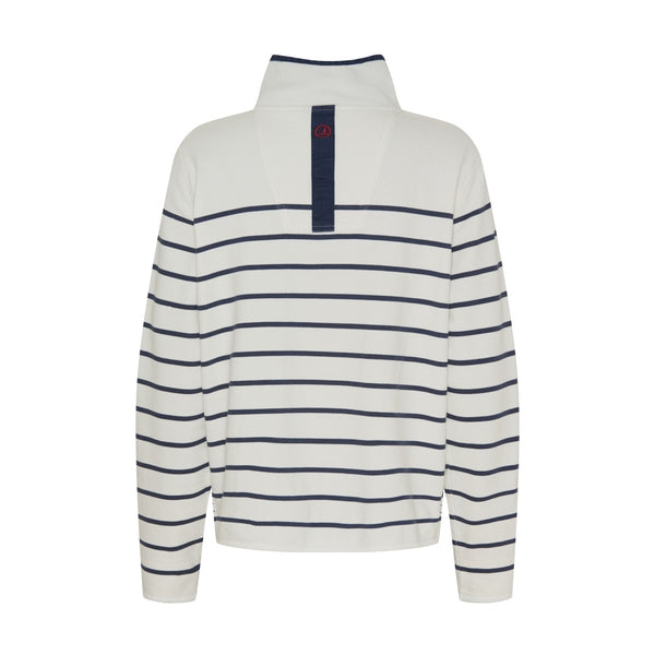 Sea Ranch Liddy Sweatshirt Sweats 1006 Pearl/SR Navy