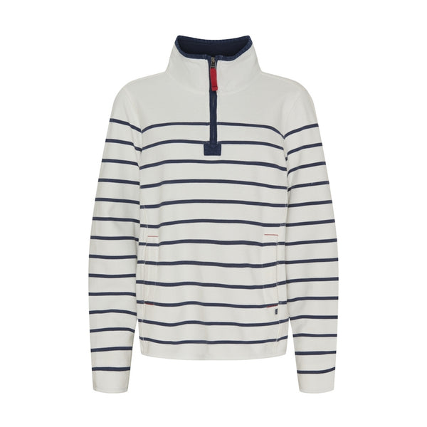 Sea Ranch Liddy Sweatshirt Sweats 1006 Pearl/SR Navy