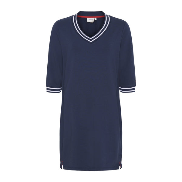 Sea Ranch Lilja V-Neck Dress Dresses / Shirts 4000 SR Navy