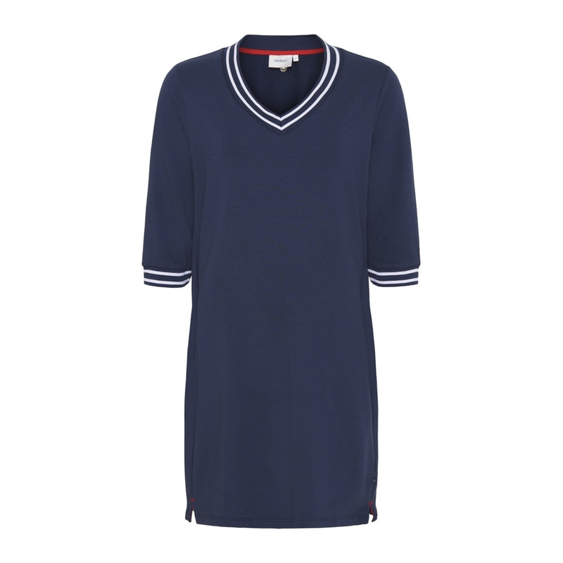 Sea Ranch Lilja V-Neck Dress Dresses / Shirts 4000 SR Navy