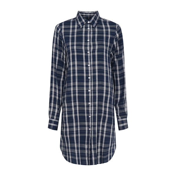 Sea Ranch Linda Shirt Dress Shirts 4008 SR Navy/Pearl