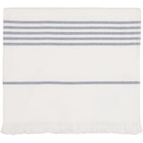 Sea Ranch Long Beach Towel Towels 1022 White/Dark Navy