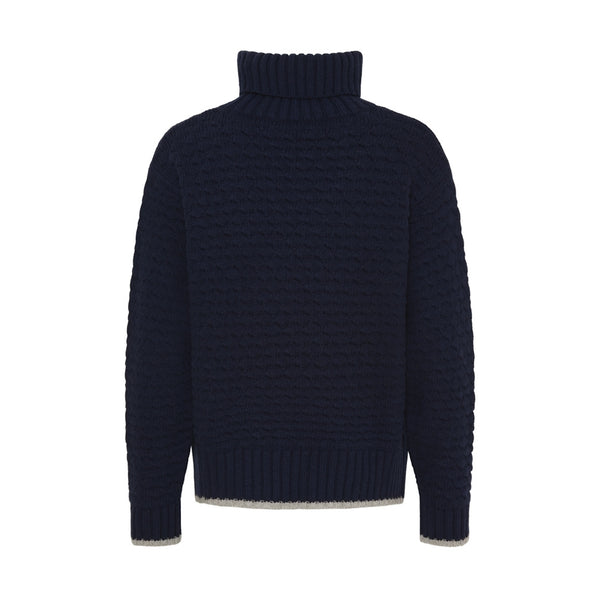 Sea Ranch Lotte Roll Neck Knit 4000 SR Navy