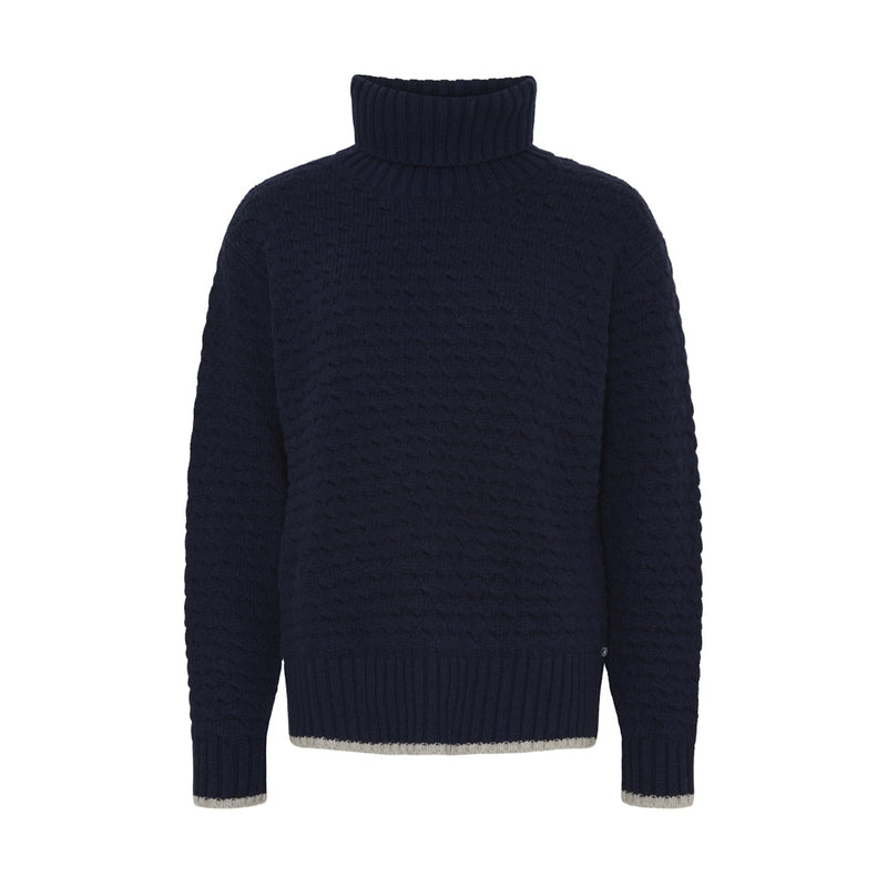 Sea Ranch Lotte Roll Neck Knit 4000 SR Navy