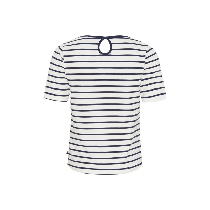 Sea Ranch Lou Tee Short Sleeve Tee 1006 Pearl/SR Navy