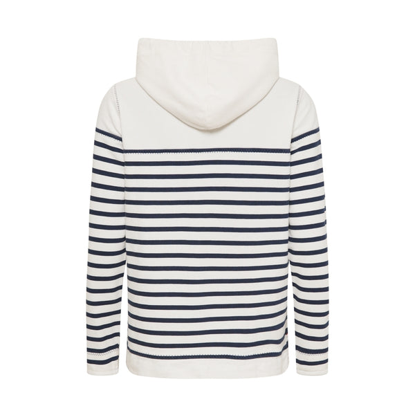 Sea Ranch Lucy Sweatshirt Sweats 1006 Pearl/SR Navy