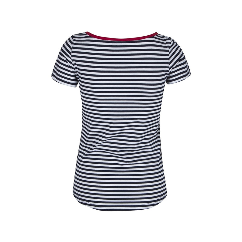 Sea Ranch Luella Striped Short Sleeve Tee Short Sleeve Tee 4008 SR Navy/Pearl