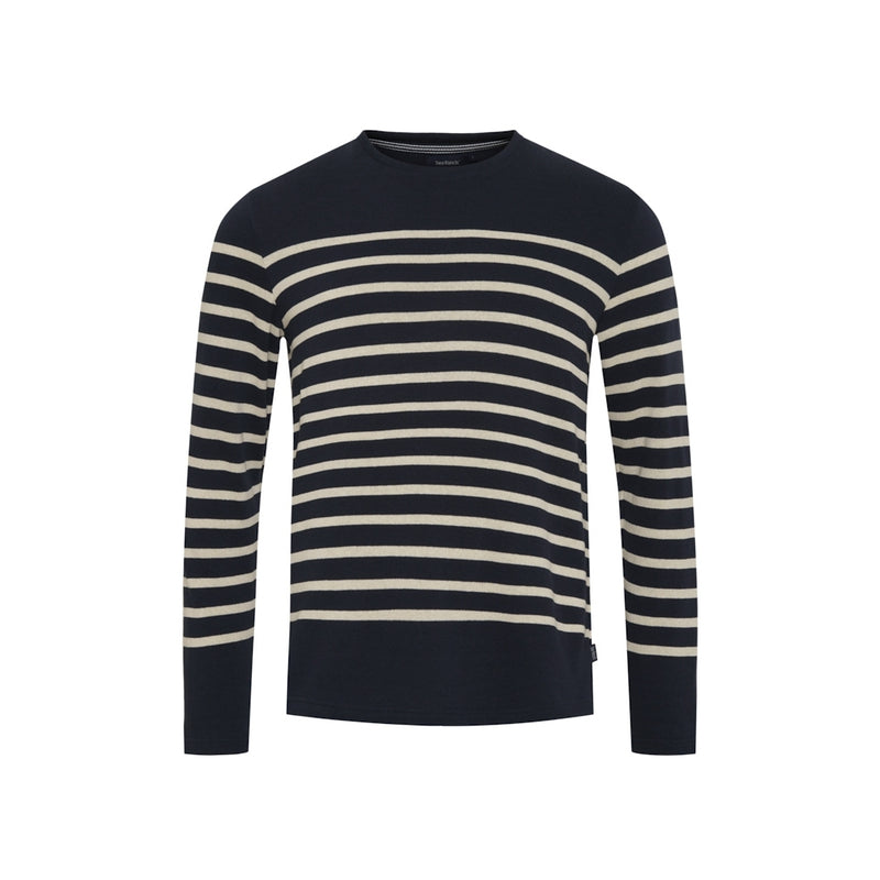 Sea Ranch Luka T-shirt Long Sleeve Tee 4017 SR Navy/Ecru