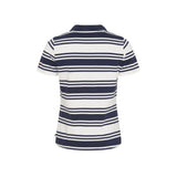 Sea Ranch Lynne Jersey Polo Polo 1006 Pearl/SR Navy