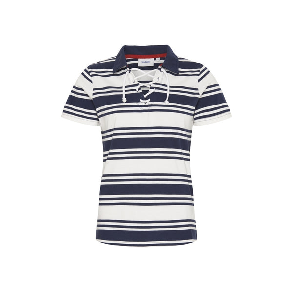 Sea Ranch Lynne Jersey Polo Polo 1006 Pearl/SR Navy