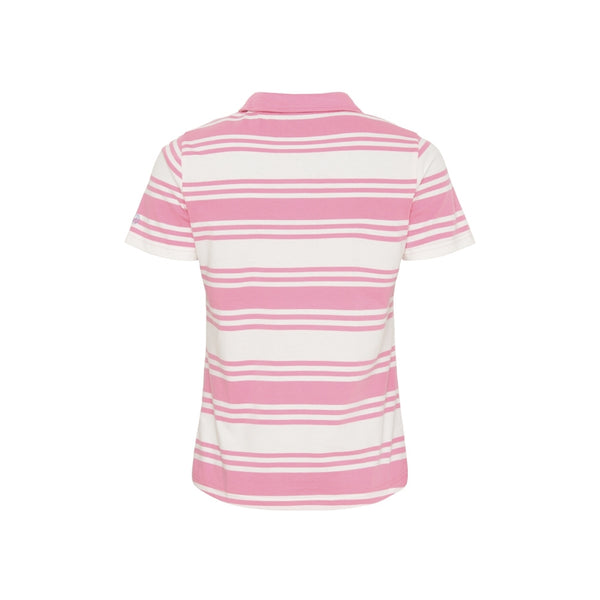 Sea Ranch Lynne Jersey Polo Polo 1007 Pearl/Rose