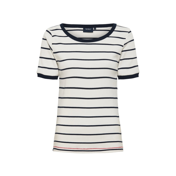 Sea Ranch Mabel T-shirt Short Sleeve Tee 1006 Pearl/SR Navy